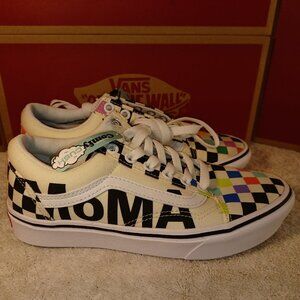 VANS Men's 4/Women's 5.5 ComfyCush Old Skool x MoMA Checkerboard VN0A3WMA1PJ